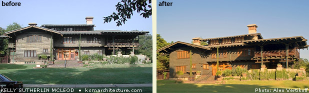 Gamble House Conservation Project